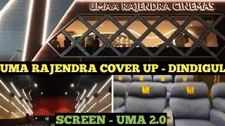 Dindigul Uma Rajendra Cinemas Exclusive Cover Up - Screen Uma 2.0 | Chandru Silver Screen