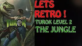 RETRO GAMES - Turok Dinosaur Hunter level 2 JUNGLE ALL KEYS walkthrough xbox port