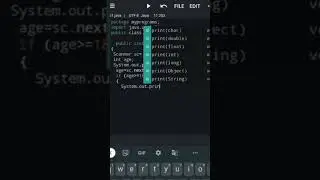 if-else program #javaprogramming