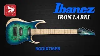 7-ми струнная электрогитара IBANEZ RGDIX7MPB IRON LABEL