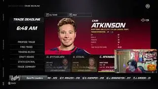 NHL 21 FRANCHISE MODE TRADE DEADLINE FULL EVENT!