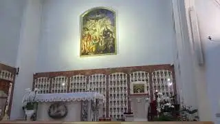 Chapel on level 3 of the hospital next to friary, thank you to st padre pio  15 may 19