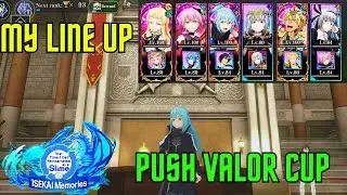 Push Rank Valor Cup with the minimum line up! - SLIME ISEKAI MEMORIES