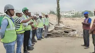Safety first TBT Meeting 🤝💯#viral #construction #shortsvideo 