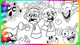 Immersive Incredibox Art Drawing 🎶🎨 | The Complete Immersive Painting Process from Rhythm Box#art