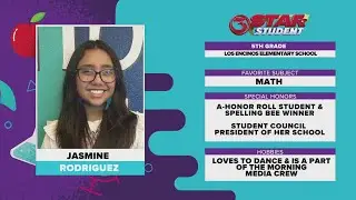 3STAR Student: Jasmine Rodriguez