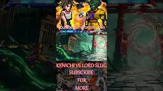 KENICHI VS LORD SLUG #mugenpc #animecharacter #mugen