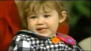 Miley Cyrus as a baby walks in Billy Ray Cyrus Interview