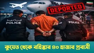 ১ বছরে কুয়েত থেকে বহিষ্কার ৪০ হাজার প্রবাসী | Deport | Illegal Expat | Kuwait | Kuwait News Bangla