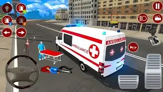 Ambulance City Rescue Simulator - 911US Emergency Ambulance Driving 3D For Android Gameplay