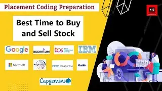 Best Time to Buy and Sell Stock | Placement Preparation | Python Coding Question for Placement