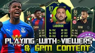 FIFA 22 LIVE PLAYING WITH VIEWERS & 6PM CONTENT! ON FIFA 22 ULTIMATE TEAM!