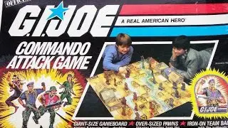 Ep. 181: G.I. Joe Commando Attack Board Game Review (Milton Bradley 1985) + How To Play