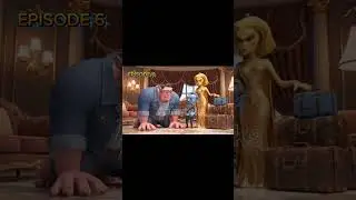 EPISODE 6: Mama vs Fish husband, the Mermaid x Alien #aigenerated #cartoonanimation 