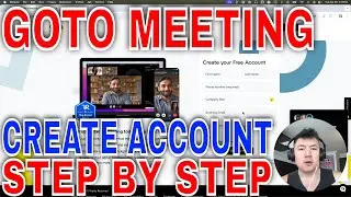 ✅ Как зарегистрироваться Создать учетную запись Go To Meeting 🔴