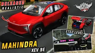Mahindra XEV 9E Car MOD | BUSSID V4.3.4 | Realistic Car Experience!