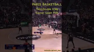 PARIS BASKETBALL | Twirl Double Drag Corner Spain PNR | #euroleague