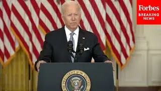 BREAKING: Biden Defends Counterterrorism Strategy  As Taliban Takes Over Afghanistan