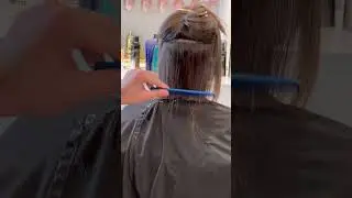 Dry cut on fine hair #hairstyle #haircut #hairtutorial #hair