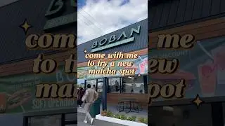 try new #matcha spot: boban
