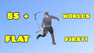 ALL MY FLAT WORLDS FIRST ON SCOOTER V2 🛴