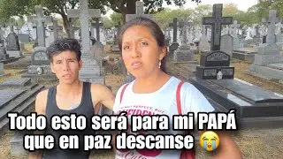 KEYLI manda hacer todo esto en la TUMBA de su papá😱