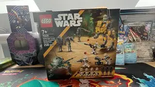 Lego Star Wars 327th clone trooper battle pack review ￼