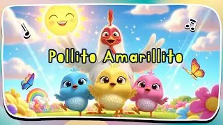 ✨Pollito Amarillito-🌈El día alegre del pollito amarillo🐥CanciónInfantil🌸   CanciónParaNiños🎵