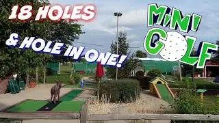 Mini Golf Playing 18 Holes With A Hole in One! Arcadejackpotpro
