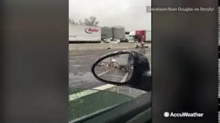 Massive 55-car pileup in Baltimore causes closure of I-95