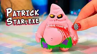 Патрик EXE Спанч Боб из глины. Мастер-класс Алины Клэй.
