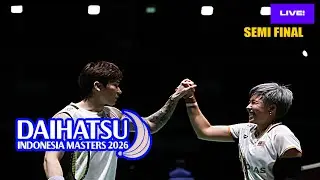 🔴LIVE SEMI FINAL - CHEN Tang Jie/TOH Ee Wei vs JIANG Zhen Bang/WEI Ya Xin - Indonesia Masters 2026