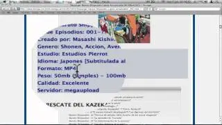 Naruto Shippuden actualizable