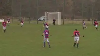 Marine Harvest Premiership, Kingussie v Glenurquhart 180317, Roddy Young scores Kingussie's 2nd goal