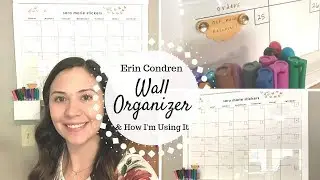 Erin Condren Wall Organizer | Overview & How I'm Using It |