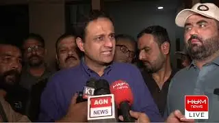 🔴 𝗟𝗶𝘃𝗲: Mayor Karachi Murtaza Wahab Media Talk | Karachi Fire Incident