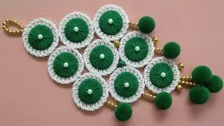 Live Woolen Wall Hanging Making 🧶 | Easy Home Decoration | Resma Gadget Art