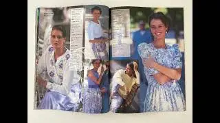 LAURA ASHLEY 1992 SUMMER FASHION BROCHURE  #shorts