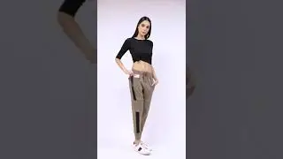 Women's Cotton Slim Fit Joggers Track Pants with 2 Zippered Pockets Coffee Brown