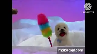 Snowball&rsquo;s reaction after watching the DJs balancing acts from Jim Henson&rsquo;s Animal Jam