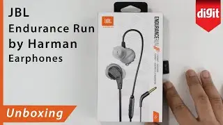 JBL Endurance Run by Harman Earphones Unboxing