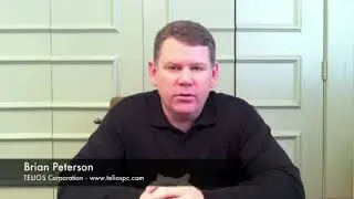 Glenn Smith Executive Coaching - Brian Peterson, TELIOS Corporation