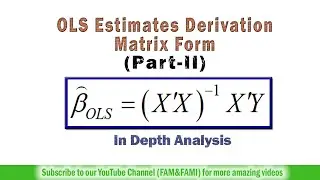 Vectors and Matrices Differentiation: Mastering Calculus for Multivariable Functions (Part 2/6)
