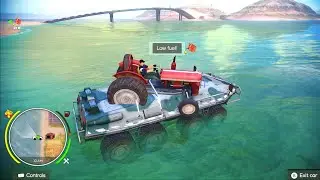 Tractor Riding On Peacemaker In Water | Off The Road Unleashed Nintendo Switch Gameplay HD