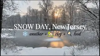 A Snowy Day ❄️ in New Jersey | Cozy Cooking, Quiet Moments & Slow Living