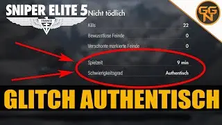 Sniper Elite 5 - GLITCH Authentisch - Die Besten der Besten - Easy Mode - Trophy - Achievement Guide