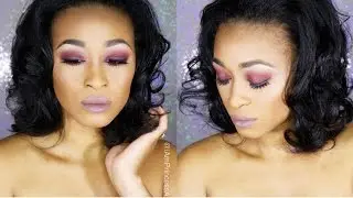 GRWM: Easy & Affordable Cranberry Grunge | Coastal Scents Hot Pots #iAmPrincess