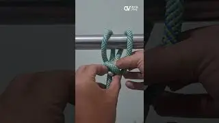 Flip the knot, keep the power #rope #knot #diy