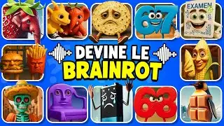 Devine les Animaux BRAINROTS ITALIENS 🤣 Potatung & Hamburgung, Sixty Eight, Corn Sahur