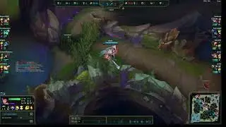 Garen perfect game first blood vs Irelia Plat Elo